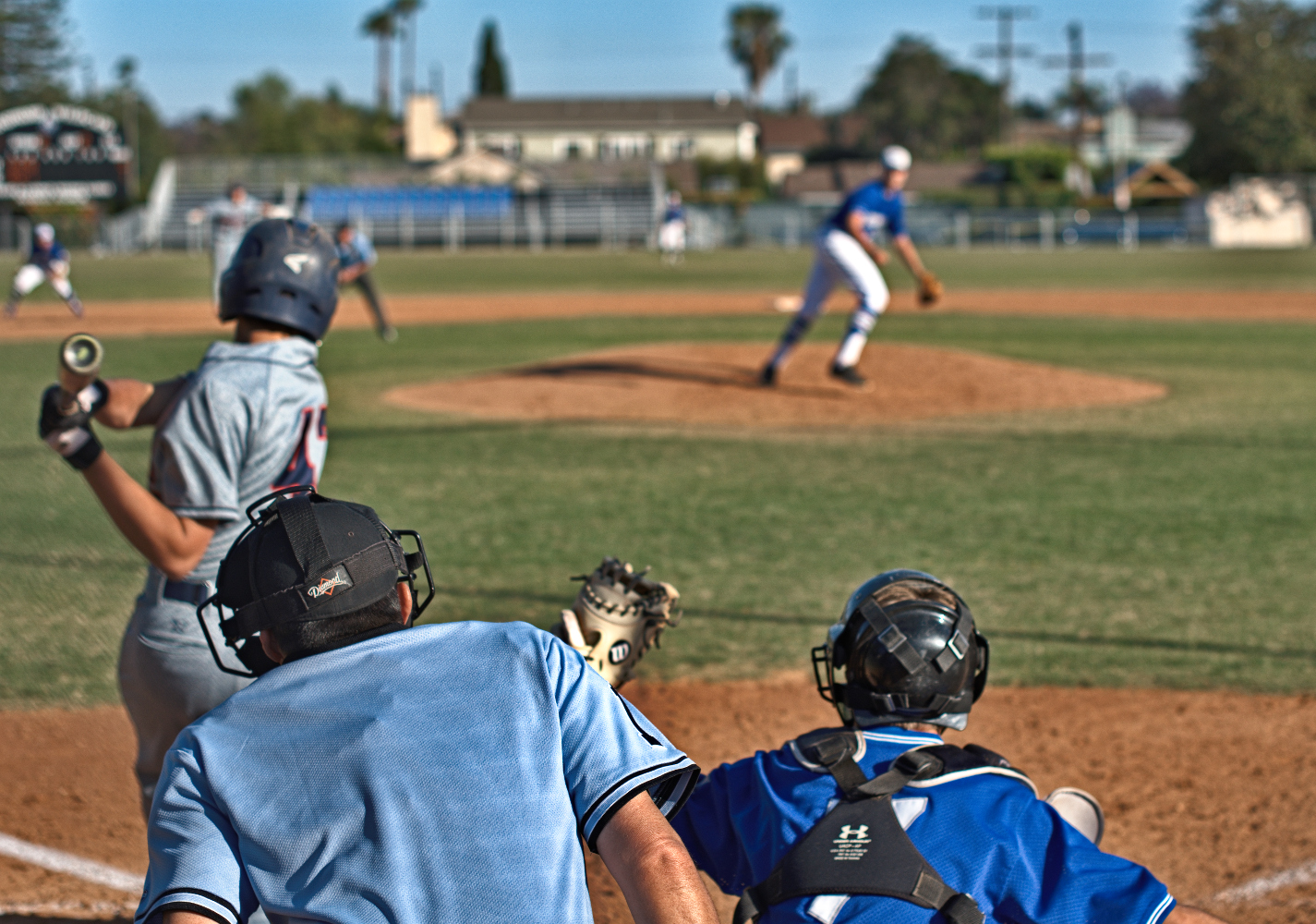 Sports Photography - Strike Three Swinging
