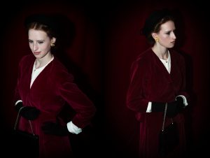 Samantha Glassner - Napoleon at Austerlitz and crossing the Berezina (Dramatis Personae: Red Curtain)